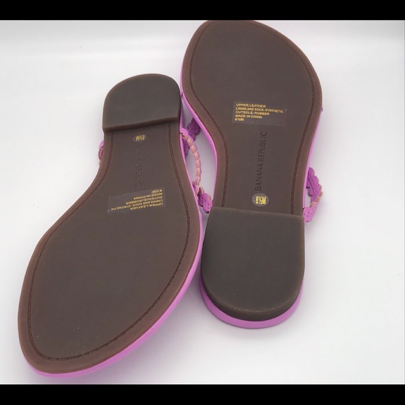 Banana republic flip flops size 8.5 - Picture 3 of 4